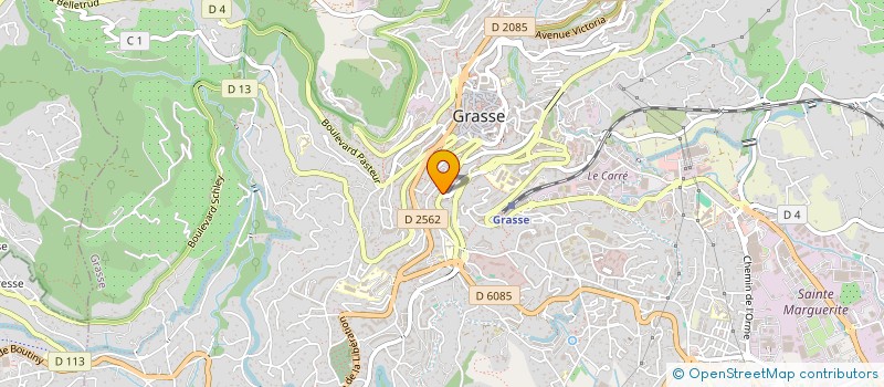 localisation de l'entreprise CTIM FUISAINS  GRASSE