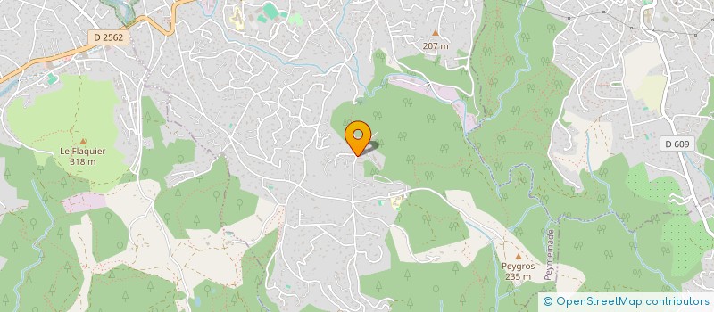 localisation de l'entreprise CTIM GARAGE 45  PEYMEINADE