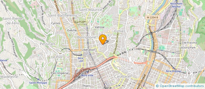 localisation de l'entreprise CTIM GENTILHOMME  NICE