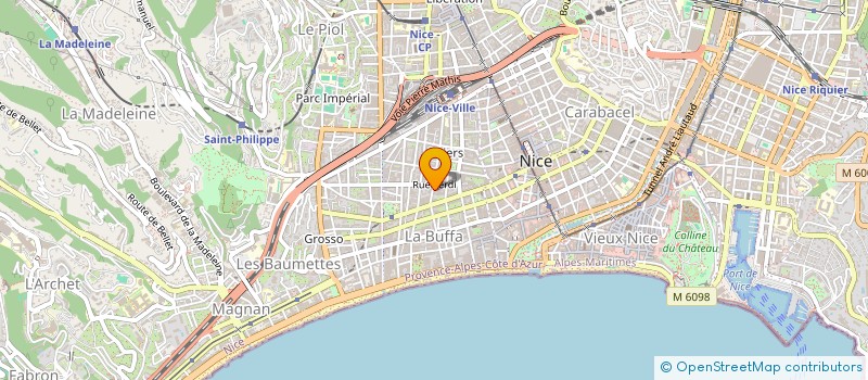 localisation de l'entreprise CTIM GOUNOD à NICE