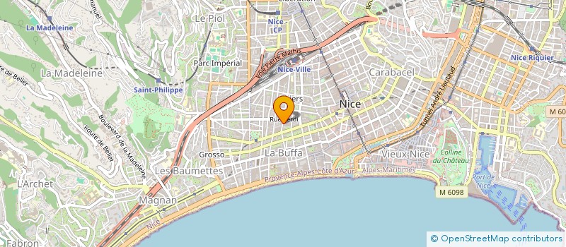 localisation de l'entreprise CTIM GOUNOD à NICE