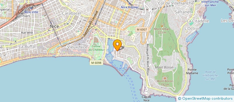 localisation de l'entreprise CTIM GRILLON à NICE