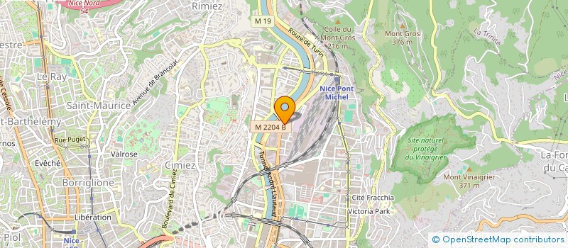 localisation de l'entreprise CTIM GRINDA ET CIE  NICE