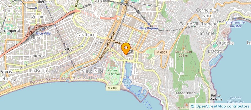 localisation de l'entreprise CTIM GUISOL 15 à NICE