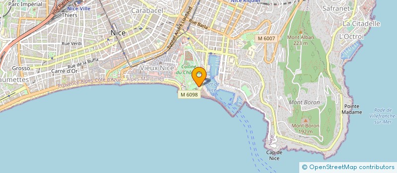localisation de l'entreprise CTIM GUYNEMER 4 à NICE