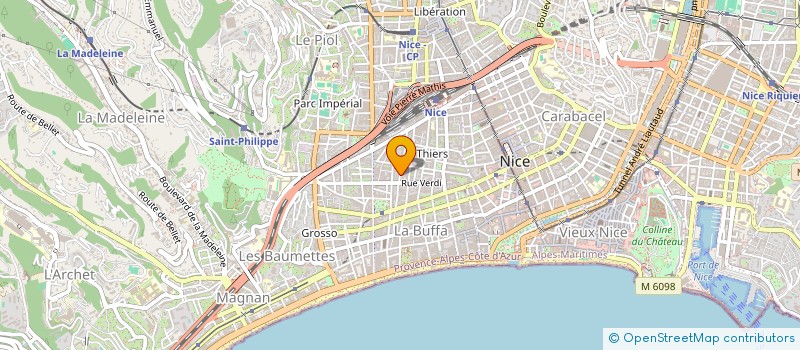 localisation de l'entreprise CTIM HEROLD  NICE