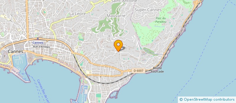 localisation de l'entreprise CTIM HINATA  CANNES