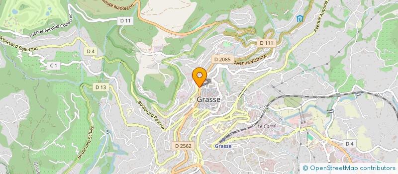 localisation de l'entreprise CTIM HORIZON  GRASSE