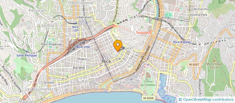 localisation de l'entreprise CTIM IENA à NICE