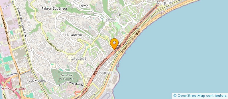 localisation de l'entreprise CTIM IL BOSQUETTO  NICE