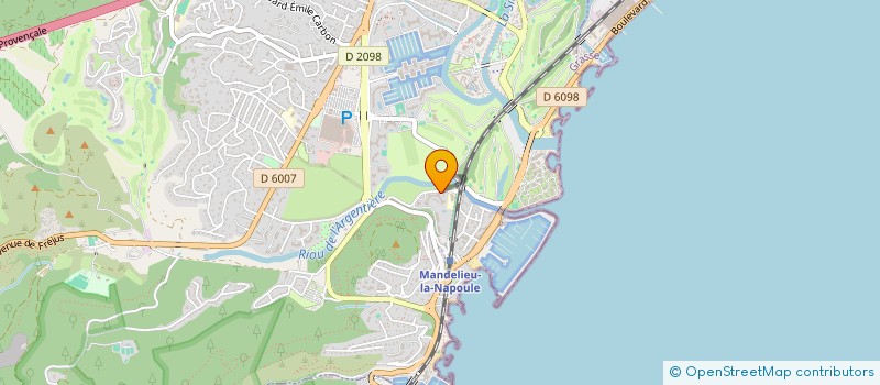 localisation de l'entreprise CTIM ISLETTE DU RIOU à MANDELIEU-LA-NAPOULE