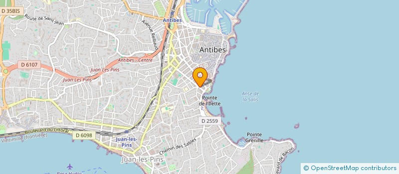 localisation de l'entreprise CTIM IVOIRE à ANTIBES