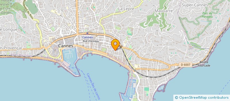 localisation de l'entreprise CTIM JARDINS LA CROISETTE  CANNES