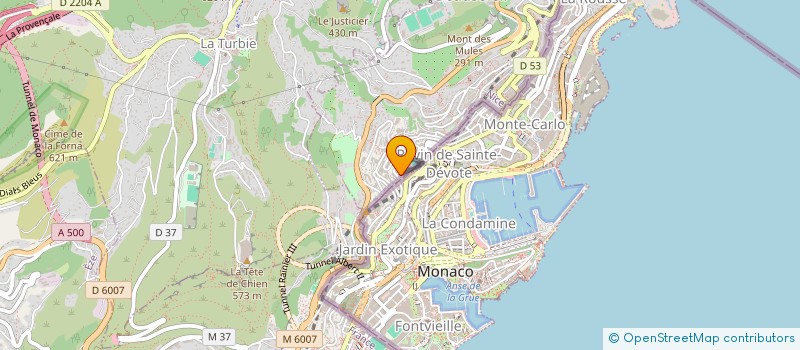 localisation de l'entreprise CTIM JAURES 9 ET 9 BIS à BEAUSOLEIL