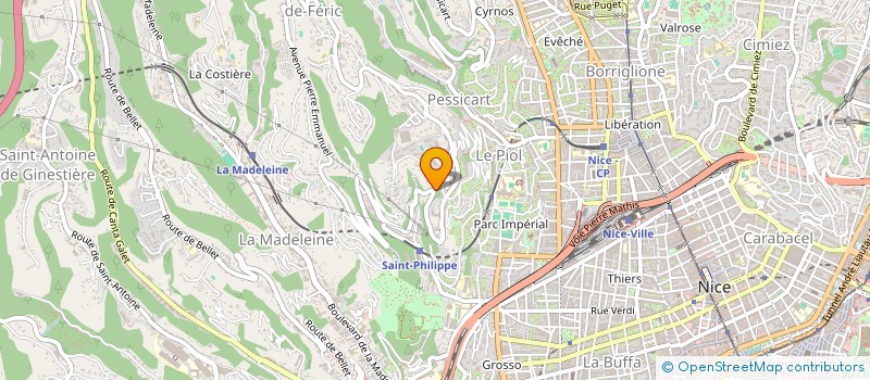 localisation de l'entreprise CTIM JEAN BEHRA 97  NICE