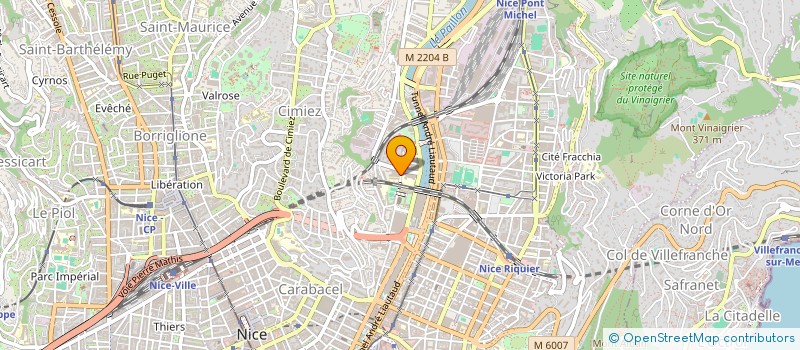 localisation de l'entreprise CTIM JUGAN 3  NICE