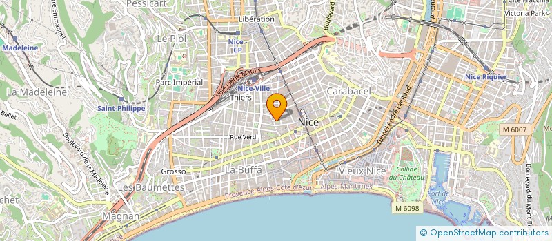 localisation de l'entreprise CTIM JUGE 3  NICE