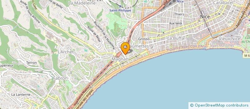 localisation de l'entreprise CTIM L ARABAN L ARA à NICE