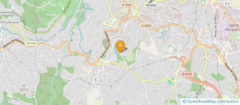 localisation de l'entreprise CTIM L ARMOR  GRASSE