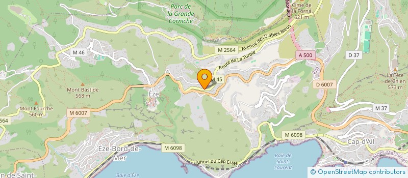 localisation de l'entreprise CTIM L ETOILE D EZE  EZE