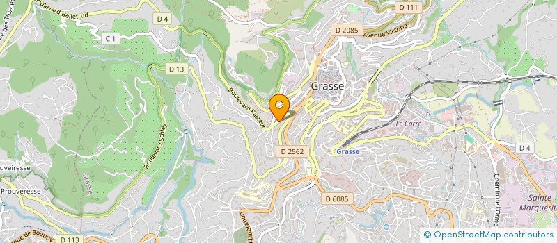 localisation de l'entreprise CTIM LA BEN QUIADO  GRASSE