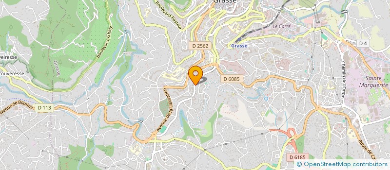 localisation de l'entreprise CTIM LA CALIFORNIE  GRASSE