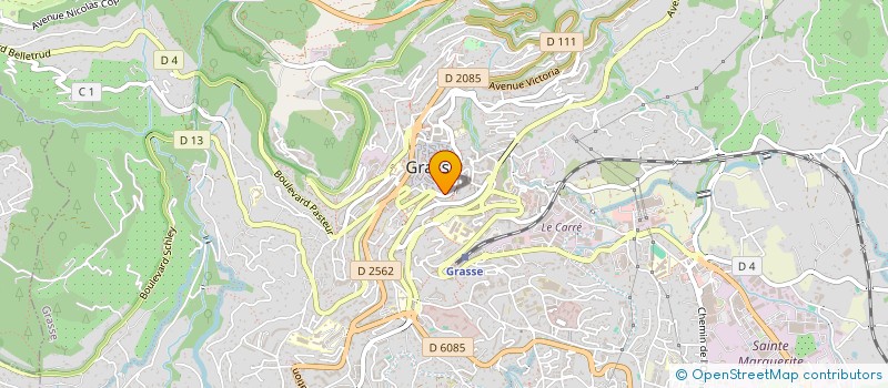 localisation de l'entreprise CTIM LA MAISON DE FRAGONARD  GRASSE