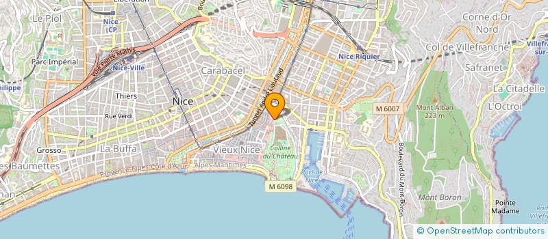 localisation de l'entreprise CTIM LA PROVIDENCE I  NICE