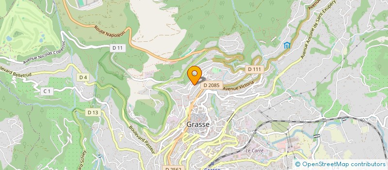 localisation de l'entreprise CTIM LA RESIDENCE ELIDO  GRASSE