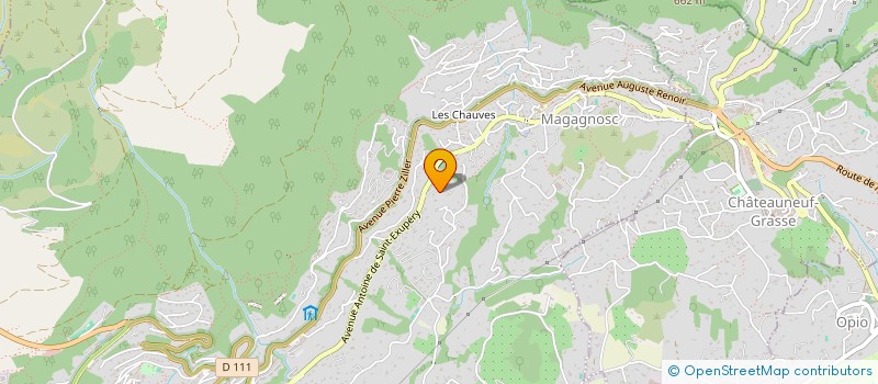 localisation de l'entreprise CTIM LA RIBASSIERO                 LE PL  GRASSE