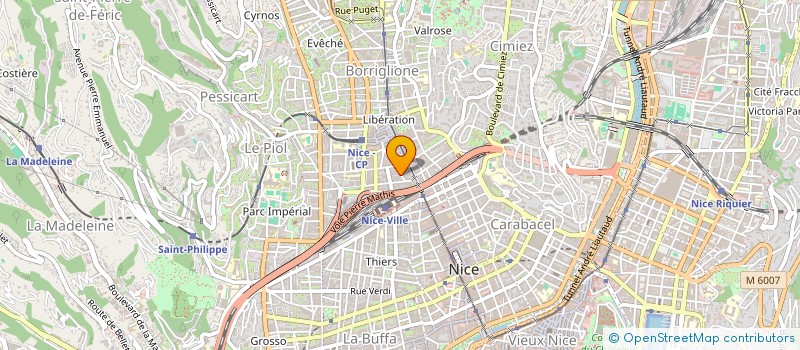 localisation de l'entreprise CTIM LE BOURGOGNE  NICE