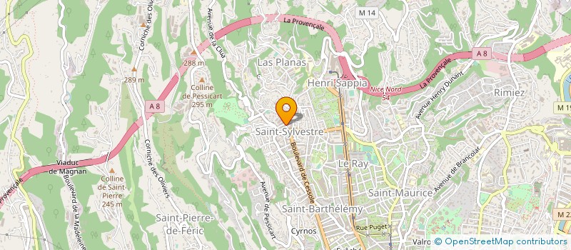 localisation de l'entreprise CTIM LE CONCORDE  NICE