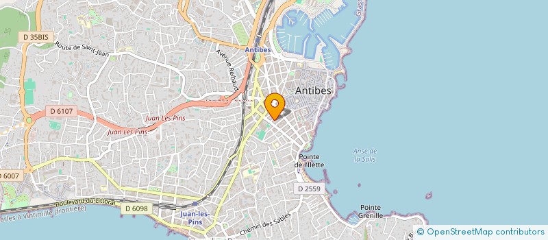 localisation de l'entreprise CTIM LE FLOREAL  ANTIBES
