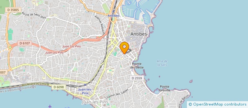 localisation de l'entreprise CTIM LE GENIA à ANTIBES
