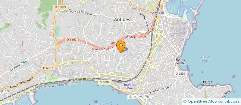 localisation de l'entreprise CTIM LE JANYVAL  ANTIBES