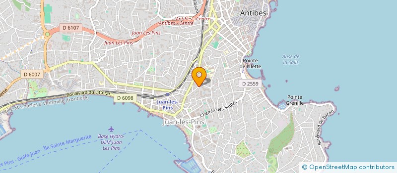 localisation de l'entreprise CTIM LE MAS DE TANIT CO MO à ANTIBES