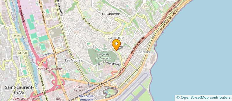 localisation de l'entreprise CTIM LE MEDICIS  NICE
