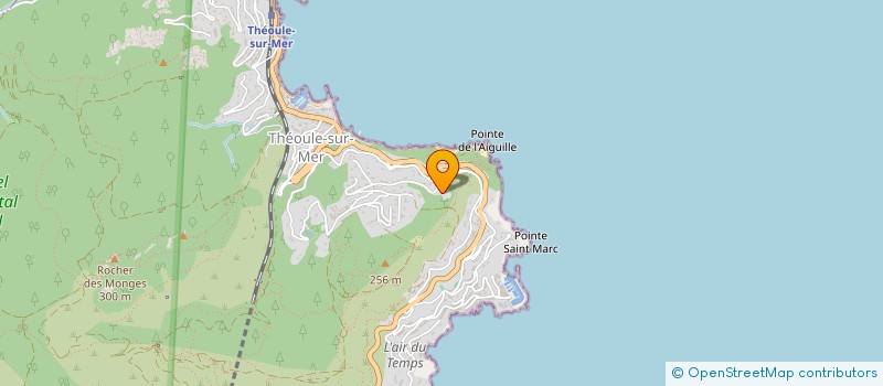 localisation de l'entreprise CTIM LE PANORAMER  THEOULE-SUR-MER