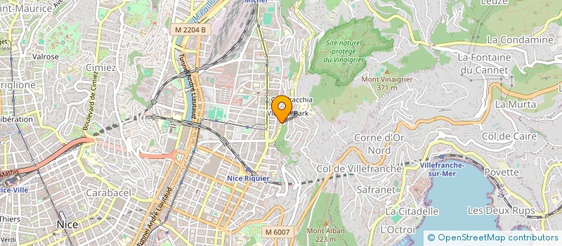 localisation de l'entreprise CTIM LE PARC  NICE