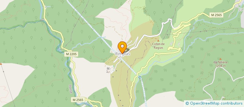 localisation de l'entreprise CTIM LE PAS DU LOUP  ISOLA