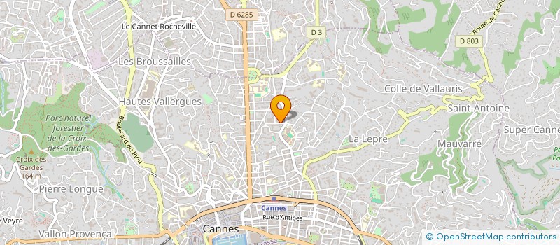 localisation de l'entreprise CTIM LE RICHELIEU  CANNES