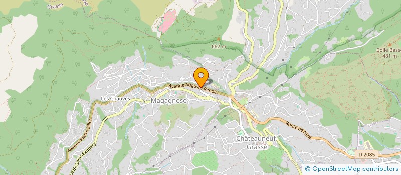 localisation de l'entreprise CTIM LE ST LAURENT  GRASSE