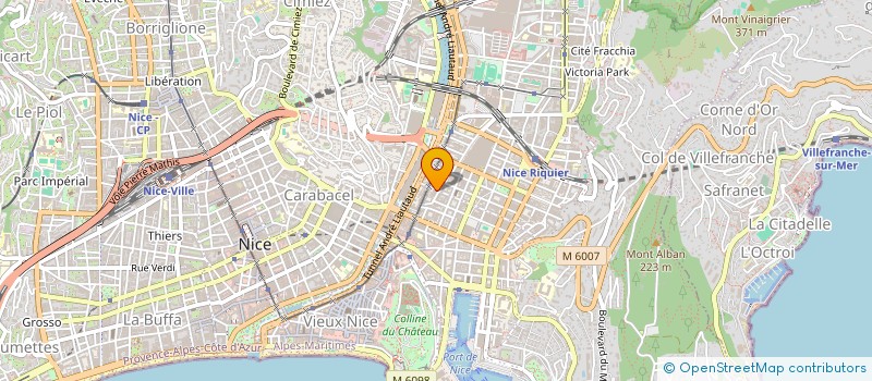 localisation de l'entreprise CTIM LE STELLA à NICE
