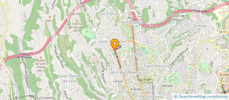 localisation de l'entreprise CTIM LE VENISE  NICE