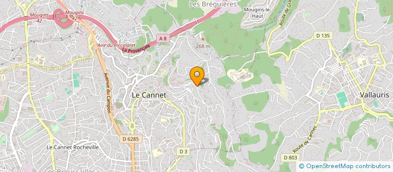 localisation de l'entreprise CTIM LE VICTORIA à LE CANNET