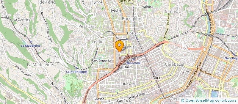 localisation de l'entreprise CTIM LE VIGNEDOR à NICE