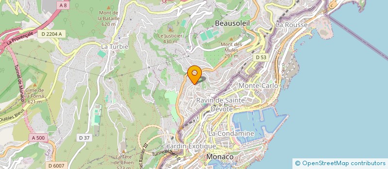 localisation de l'entreprise CTIM LE VIMINAL à BEAUSOLEIL