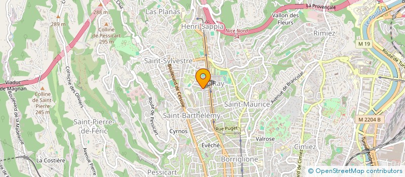 localisation de l'entreprise CTIM LES ALPILLES VILLA à NICE