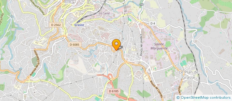 localisation de l'entreprise CTIM LES AMARYLLIS  GRASSE