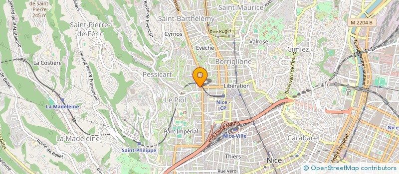 localisation de l'entreprise CTIM LES BALEARES à NICE